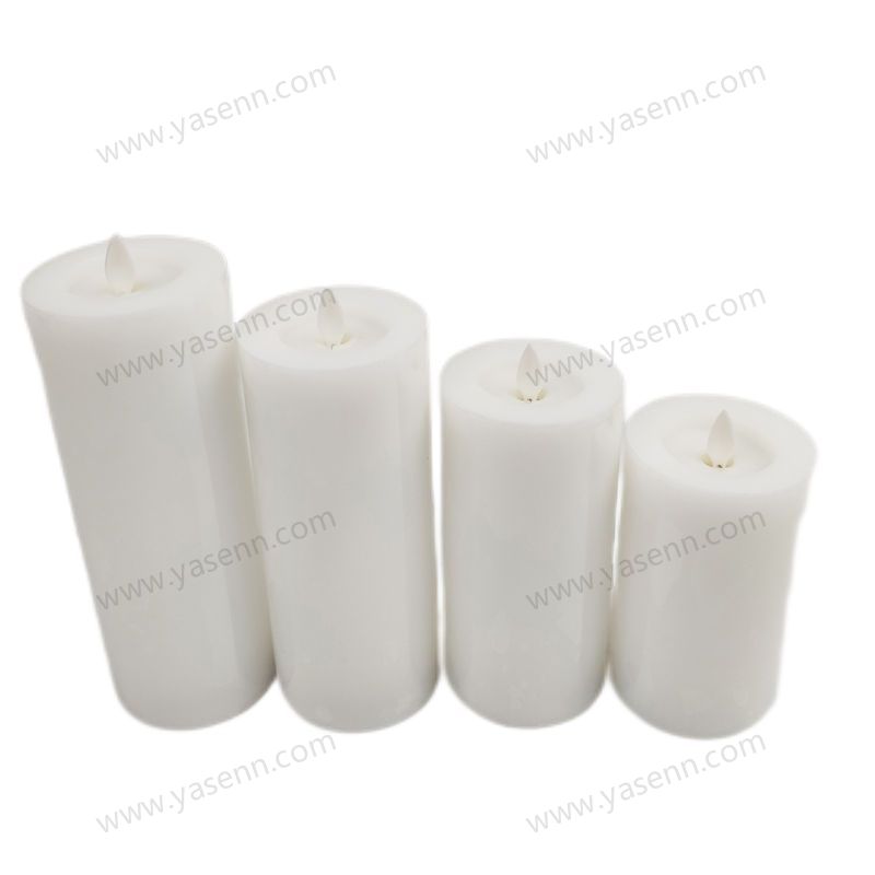 7.5CM Wax Swing LED Candle set of 4 Common LED candle YSC23060ABCD