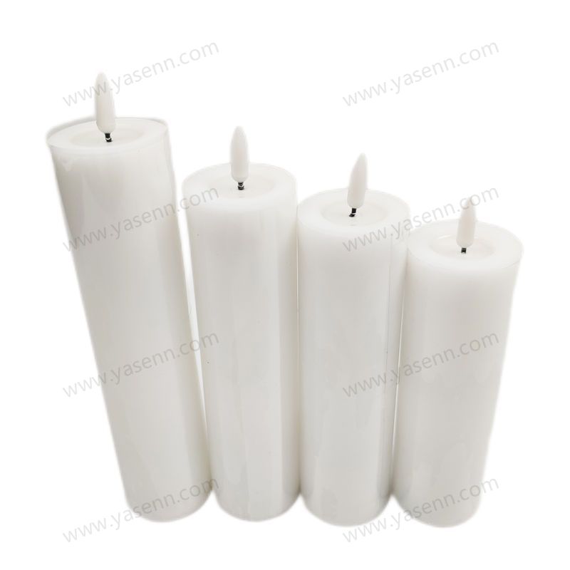 5.5CM Wax Bullet LED Candle set of 4 Common LED candle YSC23061ABCD