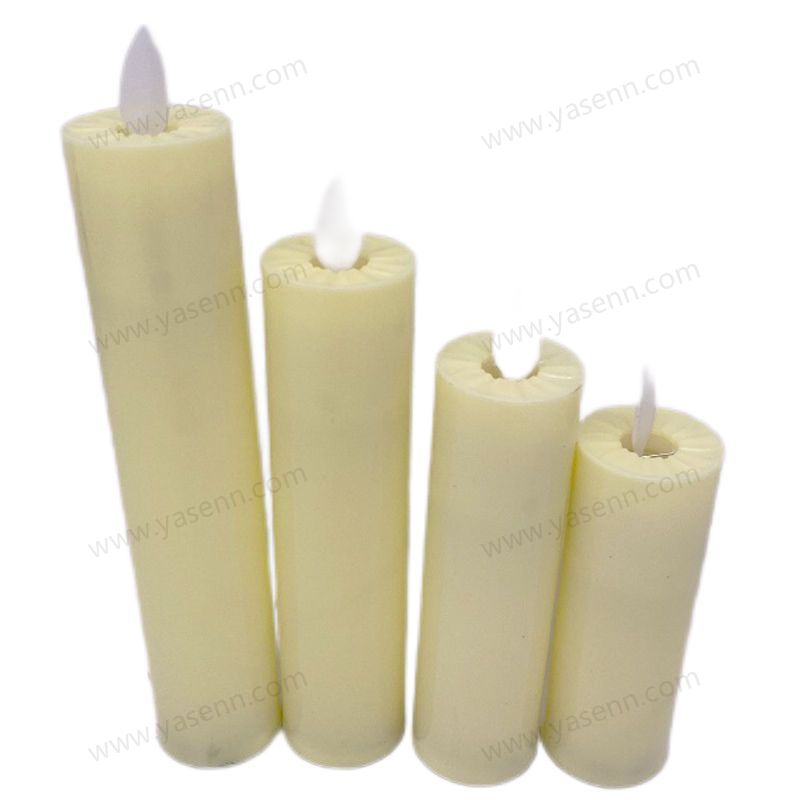 Flat swing Led Candles set four Common LED candle YSC21017