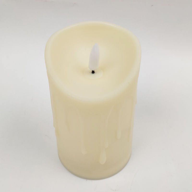 7.5X12.5CM Bullet Led Candle With Drop Common LED candle YSC10078B