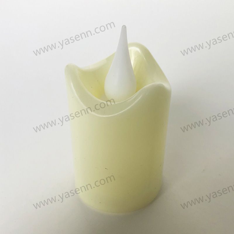 3.7cmX7cm Wave shape Led Candle Common LED candle YSC1034