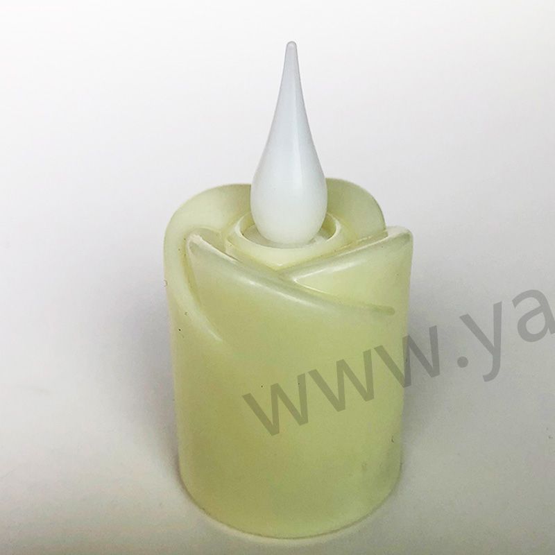 3.7cmX7cm Rose shape Led Candle Common LED candle YSC1037