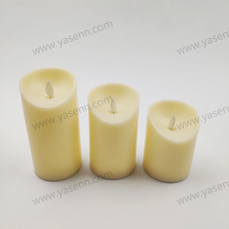 7.5CM Swing Led Candle Set of 3 15cm,12.5cm, 10cm YSC10080ABC