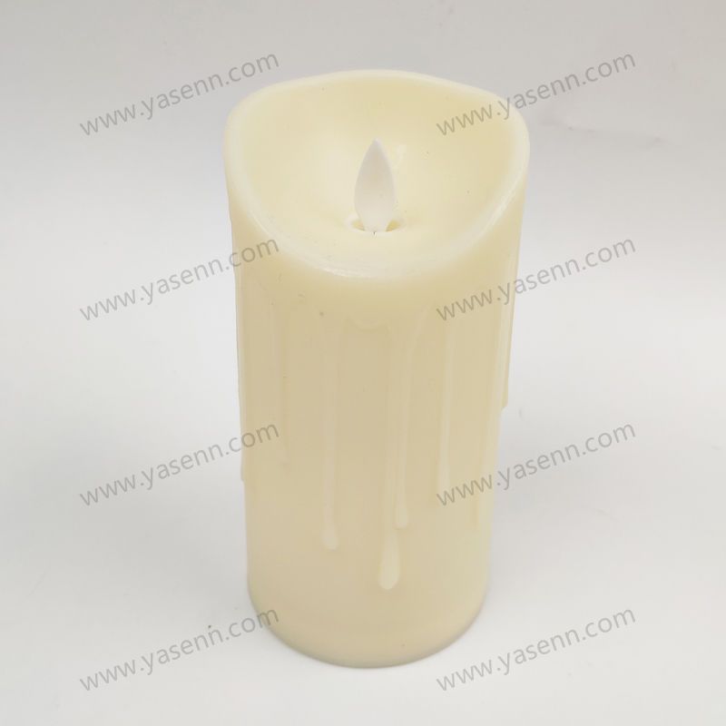 7.5X15CM Swing Led Candle With Drop Common LED candle YSC10081A