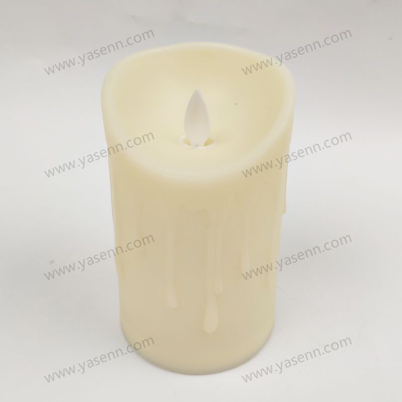 7.5X12.5CM Swing Led Candle With Drop Common LED candle YSC10081B