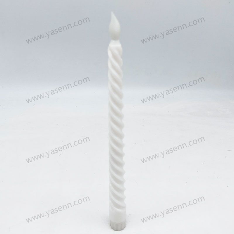 2.2X27CM Spiral Soft Flame Led Candle Common LED candle YSC23001