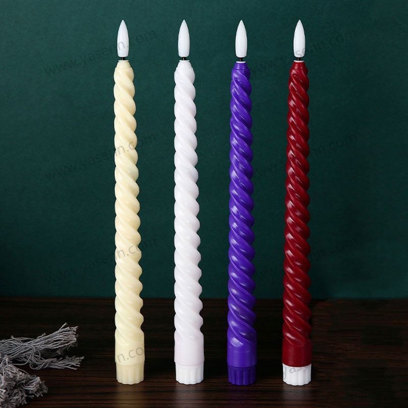 2.2X27CM Spiral Bullet Led Candle Common LED candle YSC23002