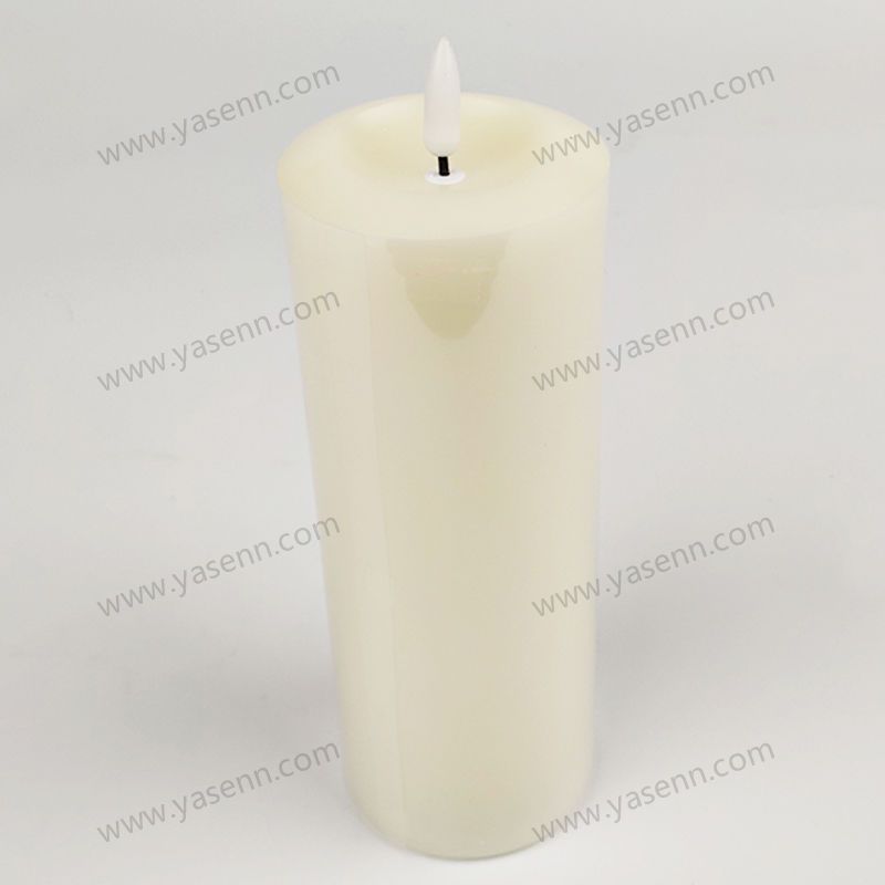 7.5X20cm Wax concave bullet Led Candle Common LED candle YSC23011A