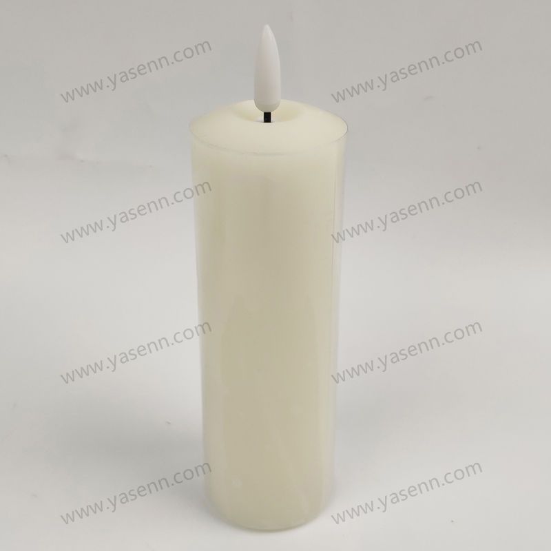 5X15cm Wax Concave bullet Led Candle Common LED candle YSC23013C