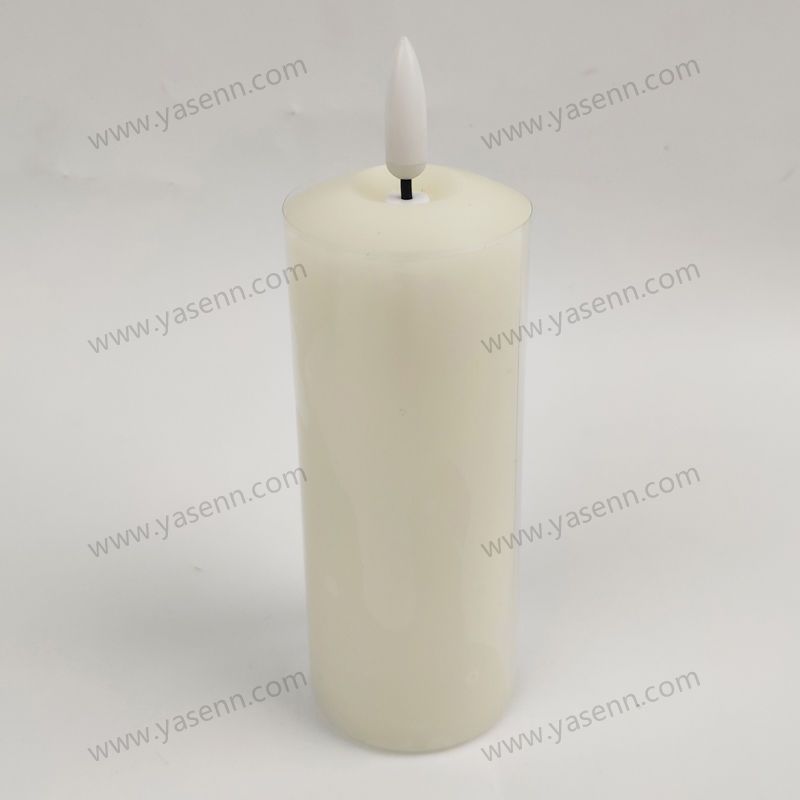 5X12.5cm Wax Concave bullet Led Candle Common LED candle YSC23013D