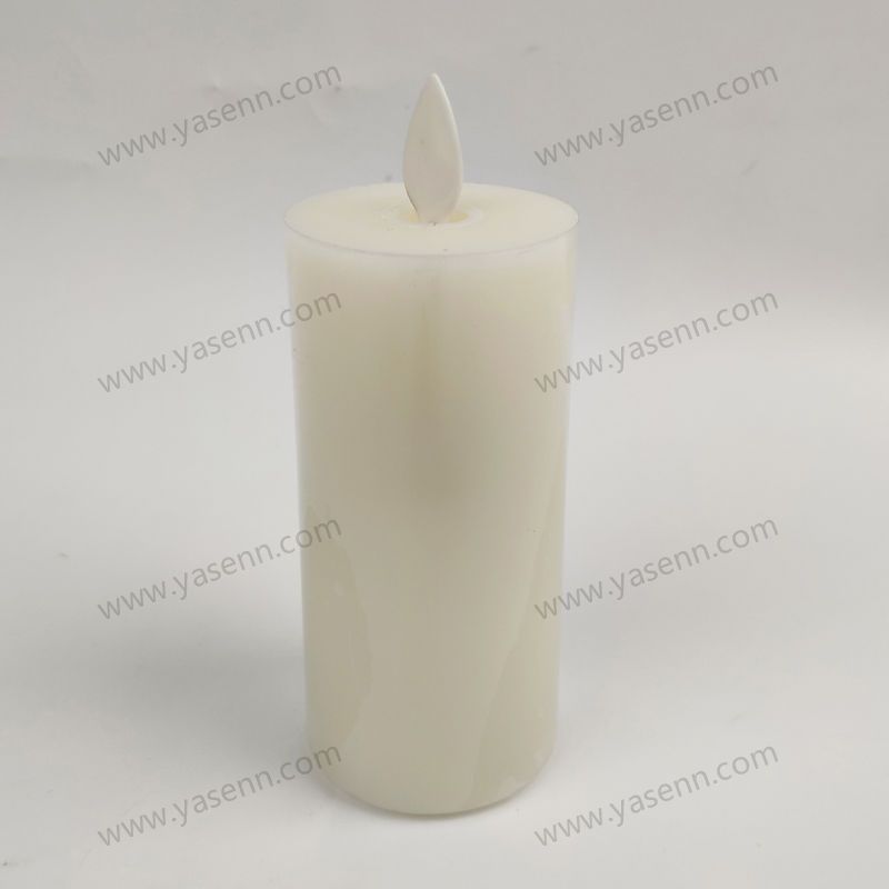 5x10cm swing-shaped wax candle light Common LED candle YSC23015E