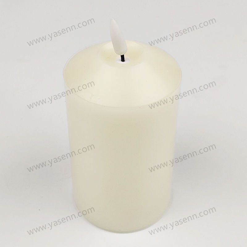 7.5X12.5cm inclined concave bullet Led Candle Common LED candle YSC23016D