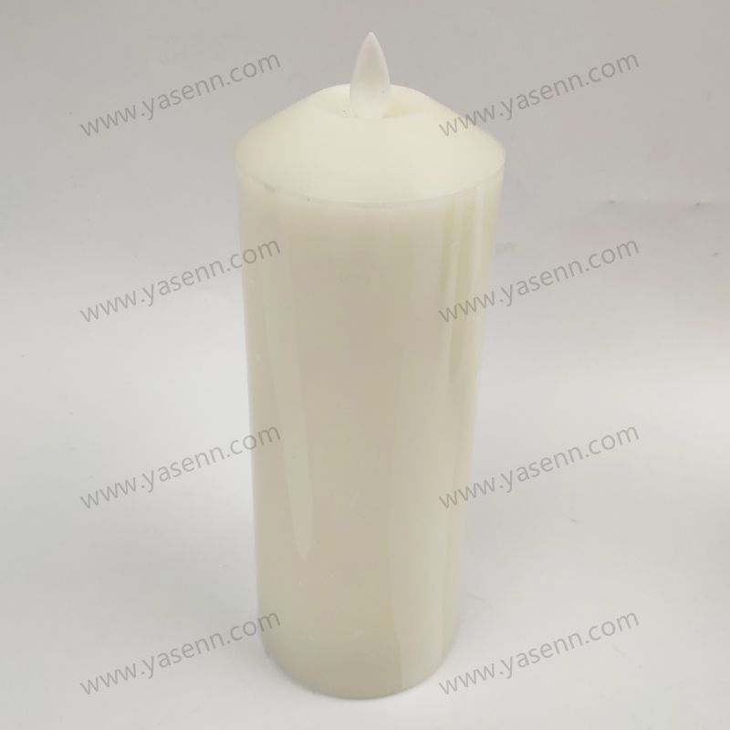 7.5X20cm inclined concave Swing Led Candle Common LED candle YSC23017A