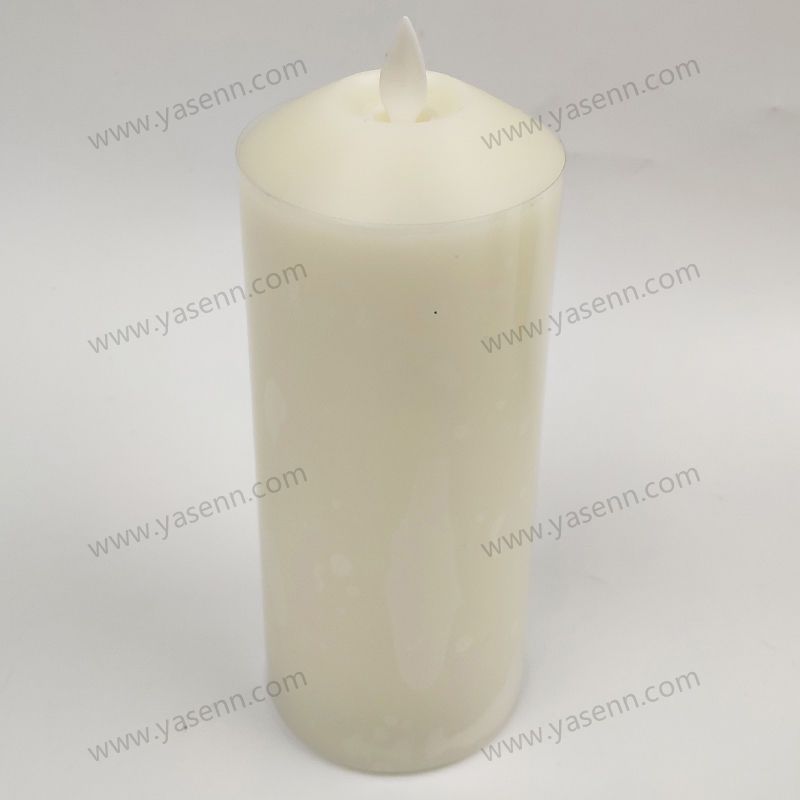 7.5X17.5cm inclined concave Swing Led Candle Common LED candle YSC23017B