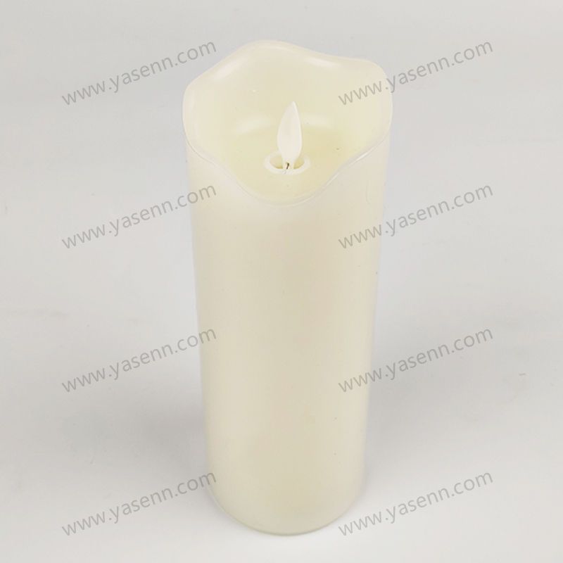 7.5X20CM WAX Wavy swing Led Candle WAX LED Lamps YSC23028A