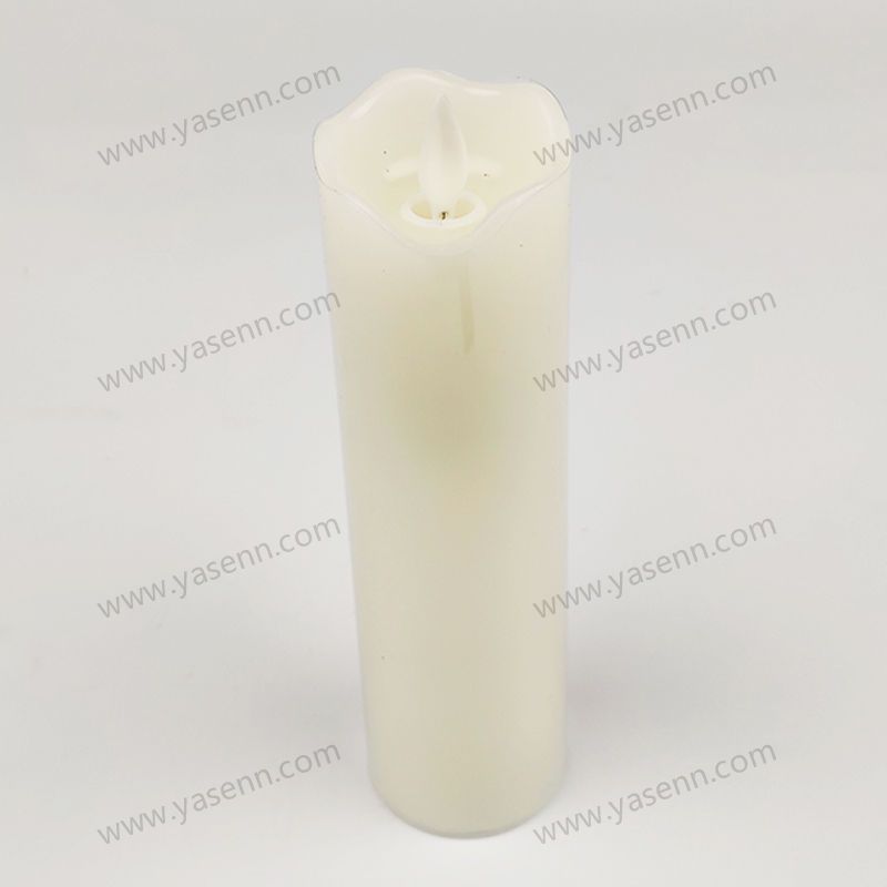 5X17.5CM WAX Wavy Swing Led Candles YSC23030B