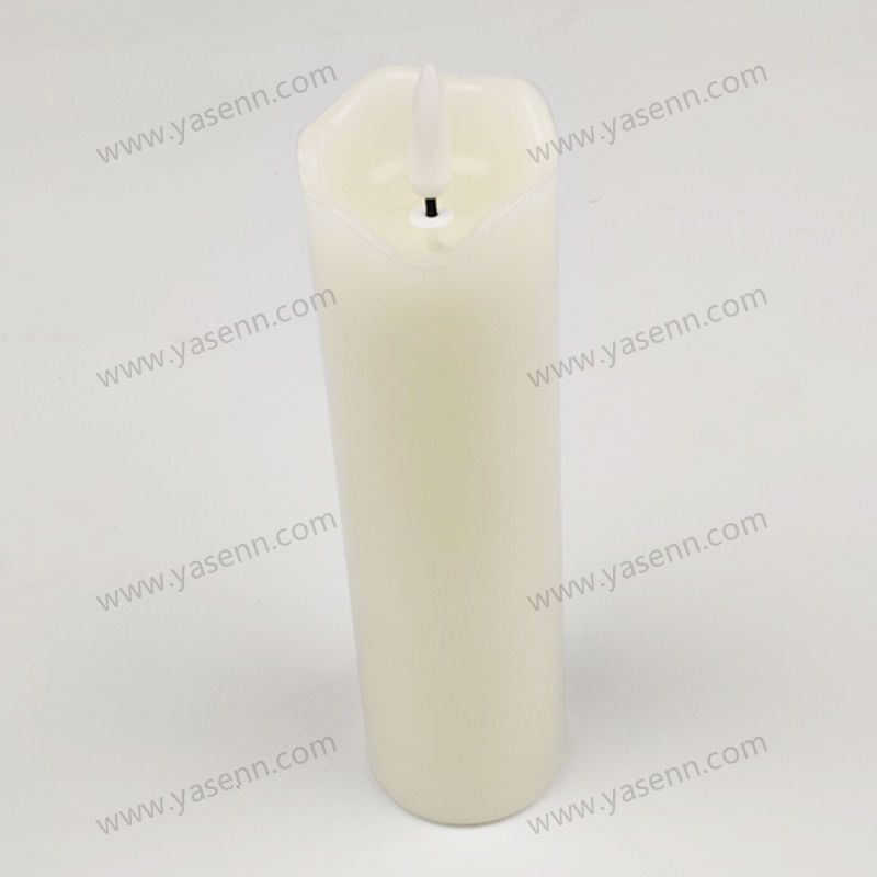 5X17.5CM WAX Wavy Bullet Led Candles WAX LED Lamps YSC23031B