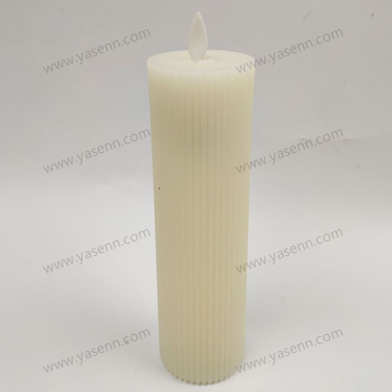 6x20CM Swinging candle light with a flat top and vertical stripes YSC23035A