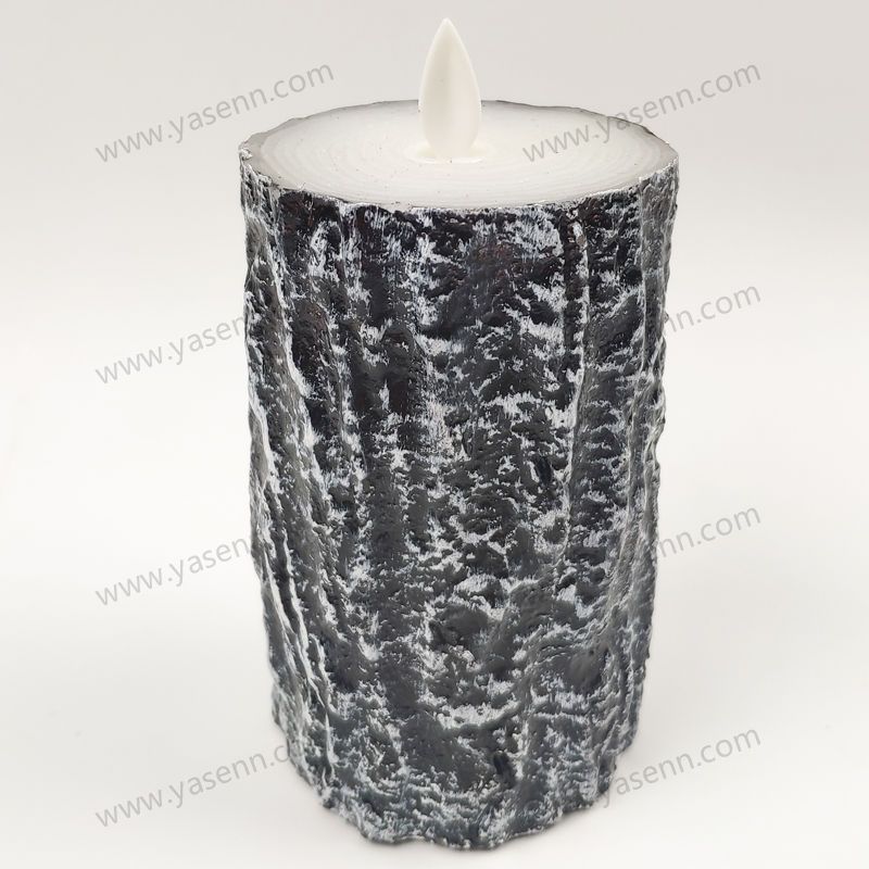 7.5X12.5CM WAX Stump Swing Led Candle YSC23055B