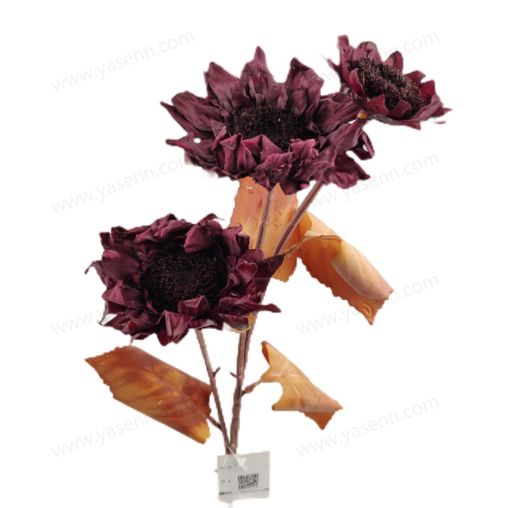 70CM3 Autumn Sunflower Artificial flowers YSS23503