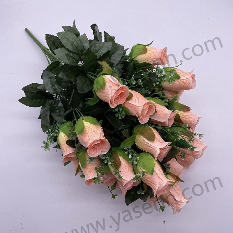 HEIGHT 60CM 30 BRANCHES ROSE YSZ21212