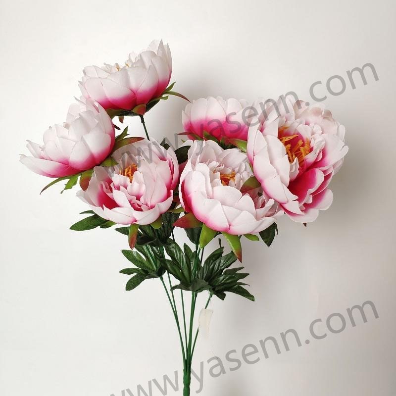 HEIGHT 56CM 7  BRANCHES PEONY YSZ231383