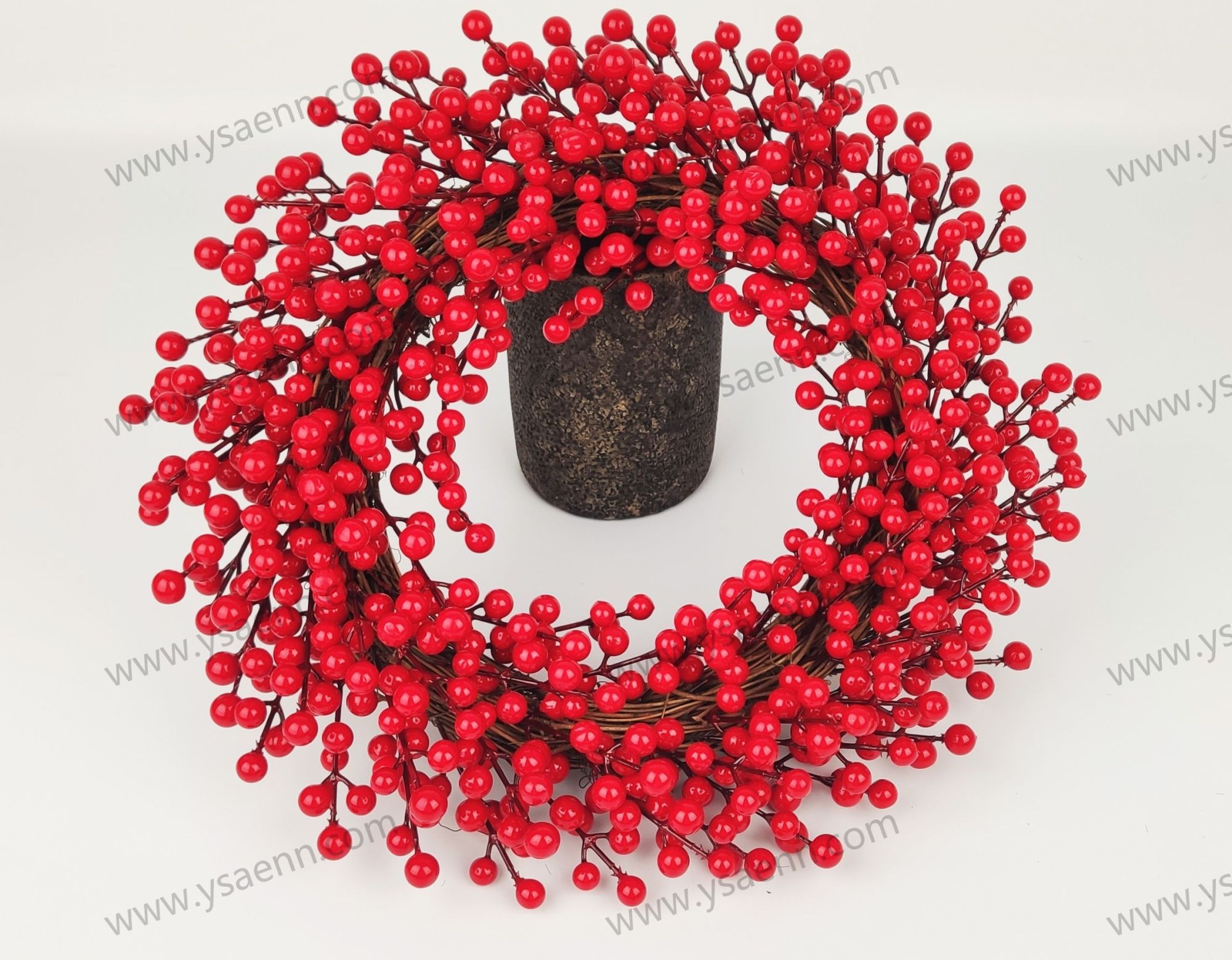 Red fruit wreath YS220162