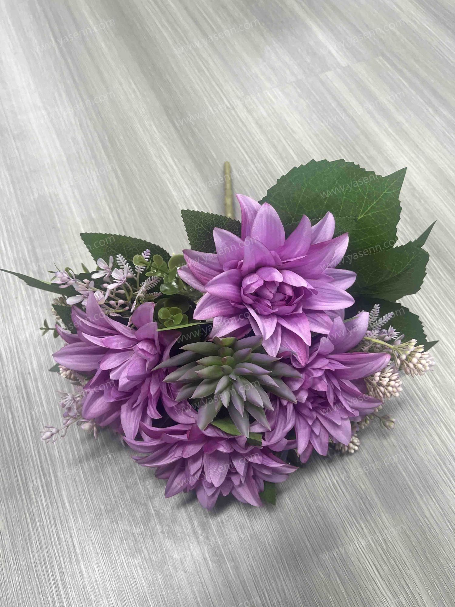 HEIGHT 37CM 12 BRANCHES DAHLIA YSB23623