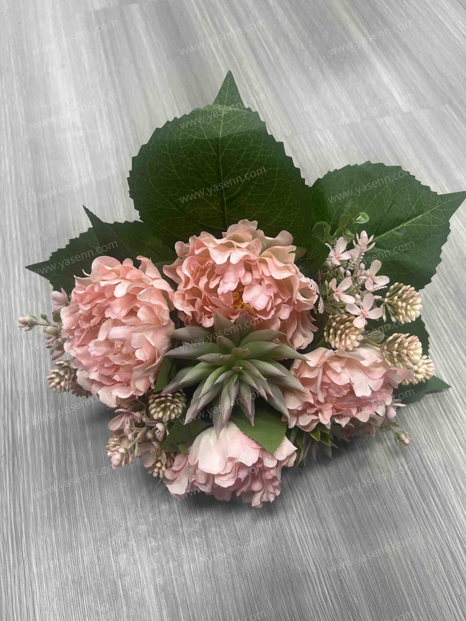 HEIGHT 35CM 12 BRANCHES PEONY YSB23625