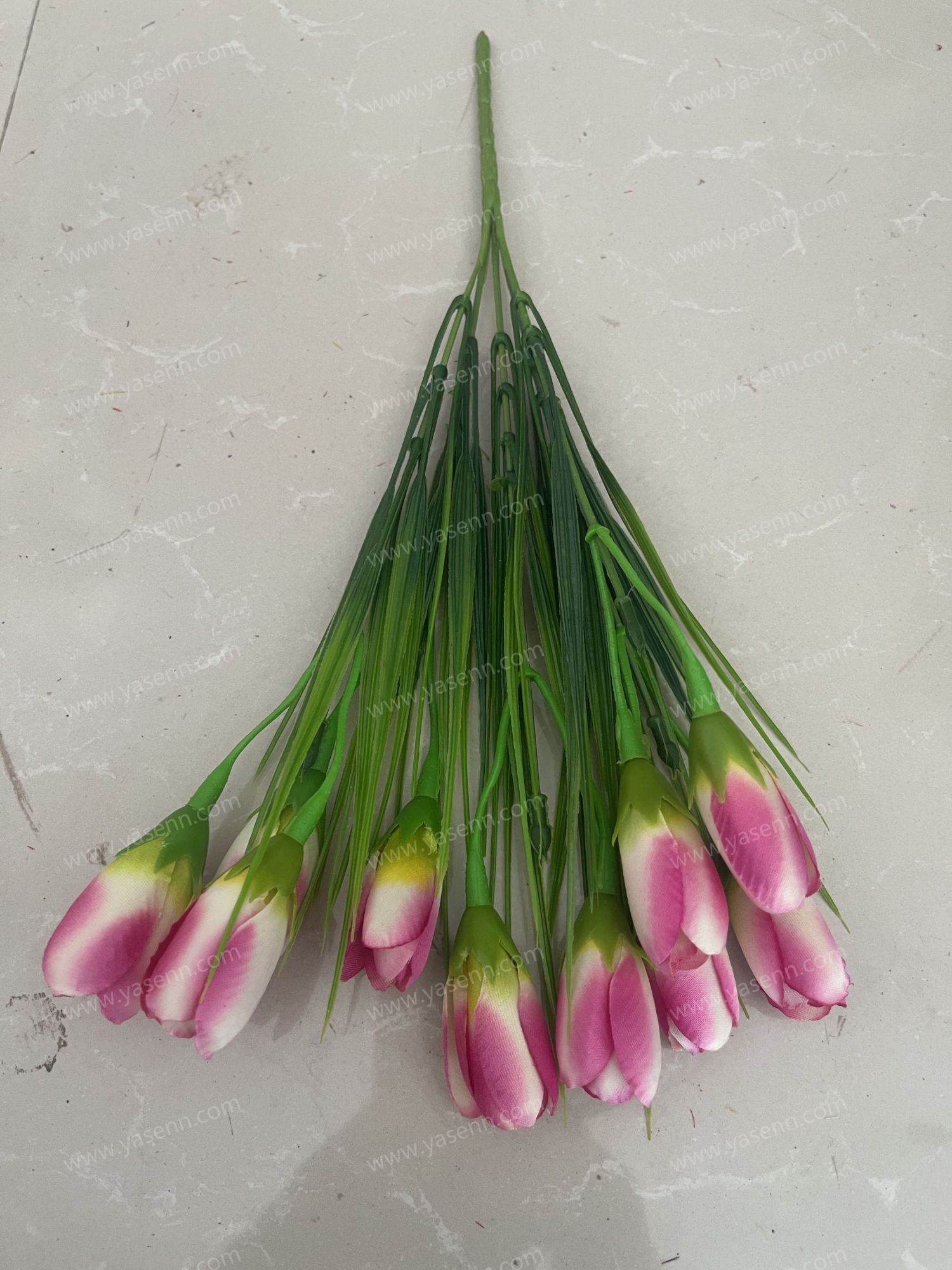 HEIGHT 36CM 5 BRANCHES TULIP YSB23808