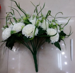 HEIGHT 35CM 24 BRANCHES CARNATION YSB23588