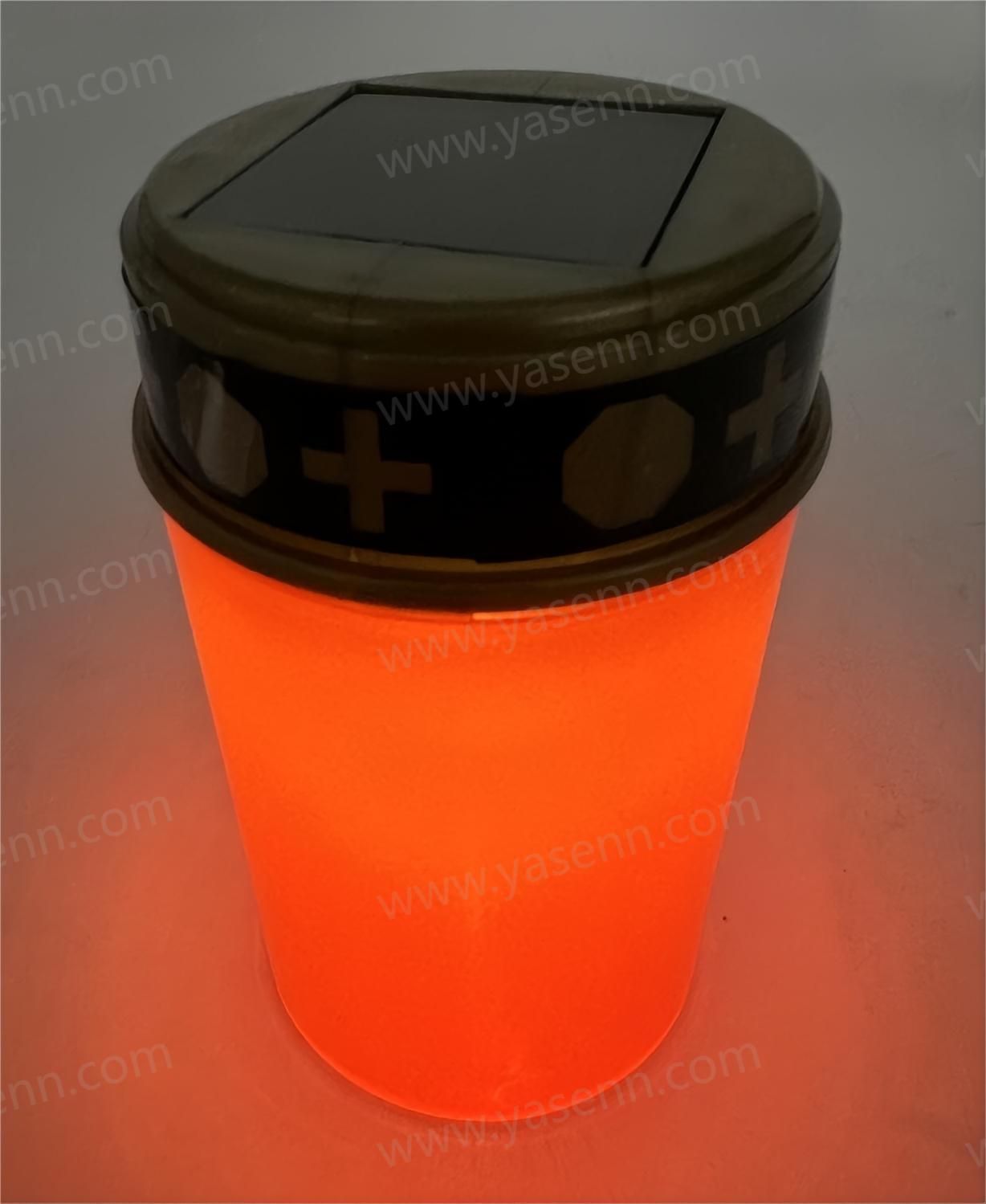 6.5x11.8cm solar lamp LED candle YSC23100