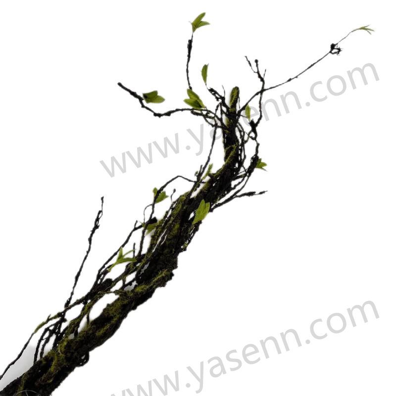 YSG23016 HEIGHT  100CM/ GREEN MOSS VINE/ FOAM/12  LEAVES artificial plant