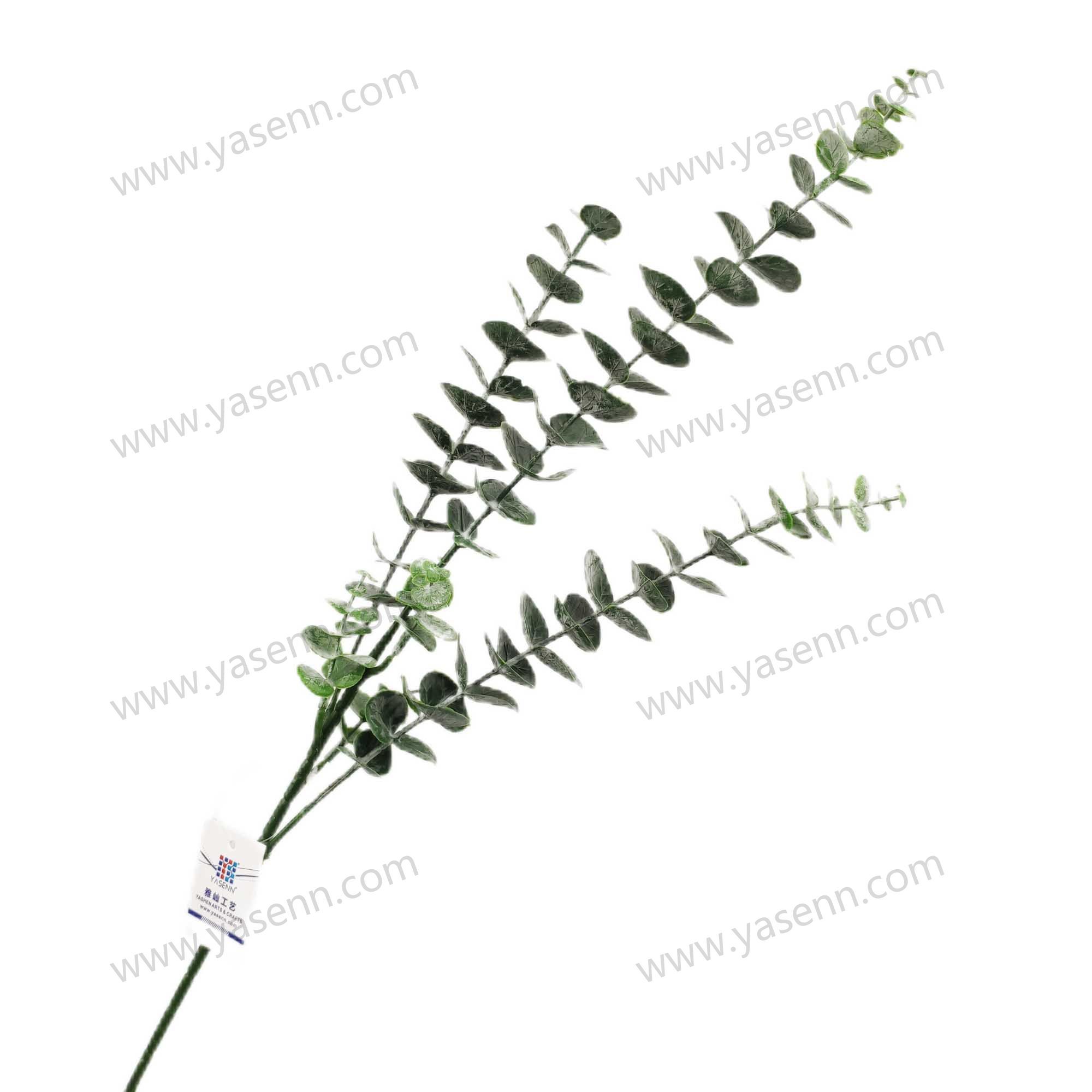 YSL23265 HEIGHT 78CM/3BRANCHES/PLASTICS/3PCS BIG LEAVES 3PCS SMALL LEAVES