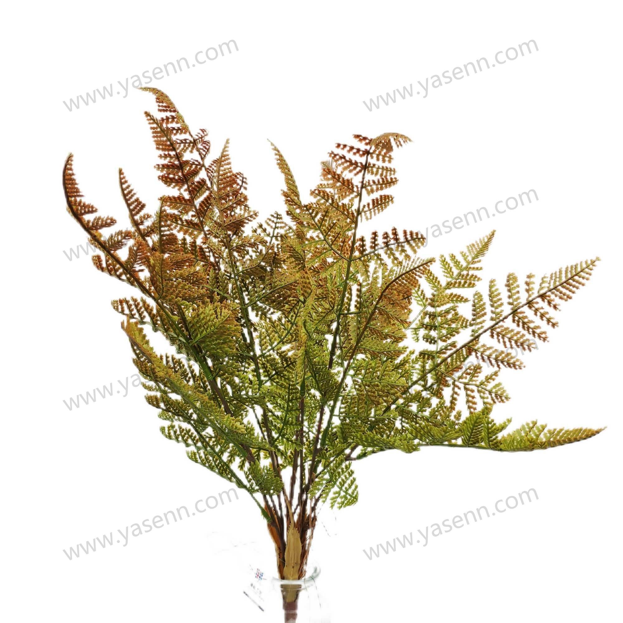 YSL23260 HEIGHT 58CM/4BRANCHES/PLASTICS/23PCS LEAVES