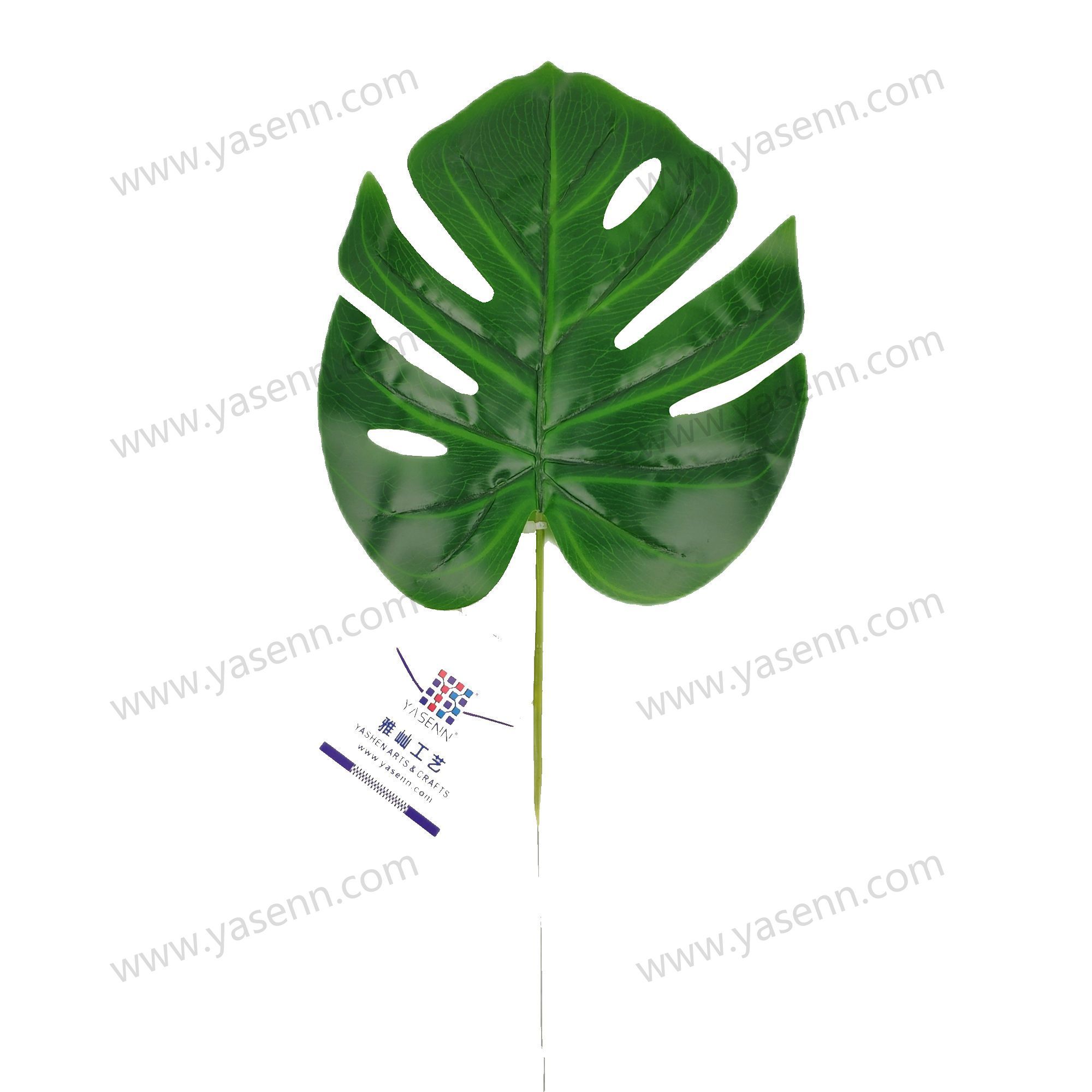 YSL23094 HEIGHT 38CM/RUBBERIZED FABRIC/1CPS BIG LEAVES artificial LEAVES