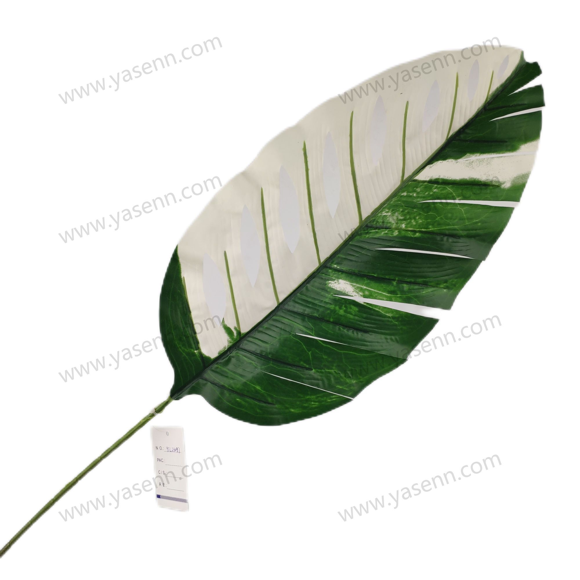 YSL23097 HEIGHT 96CM/RUBBERIZED FABRIC/1CPS BIG LEAVES artificial LEAVES