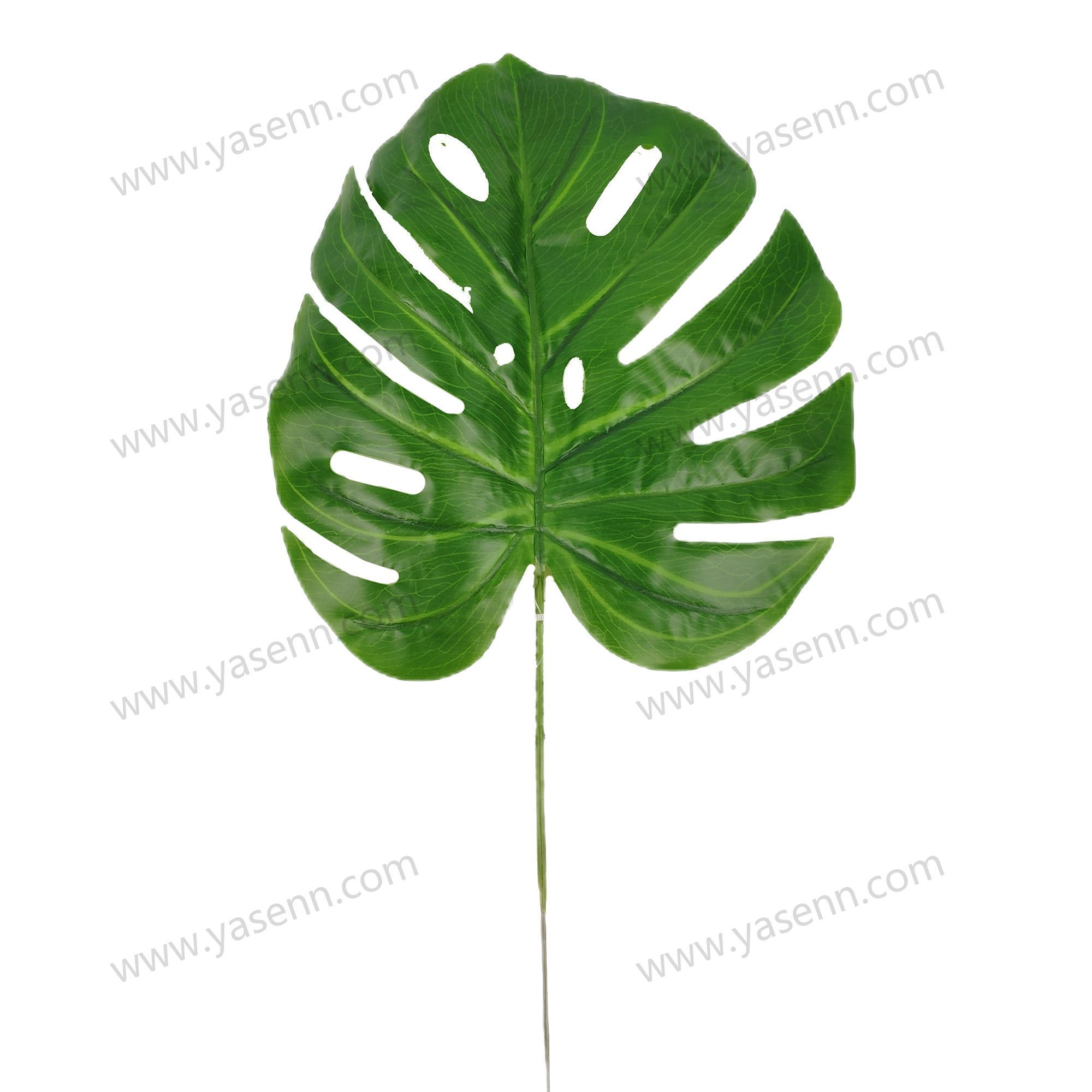 YSL23100 HEIGHT 45CM/RUBBERIZED FABRIC/1CPS BIG LEAVES artificial LEAVES