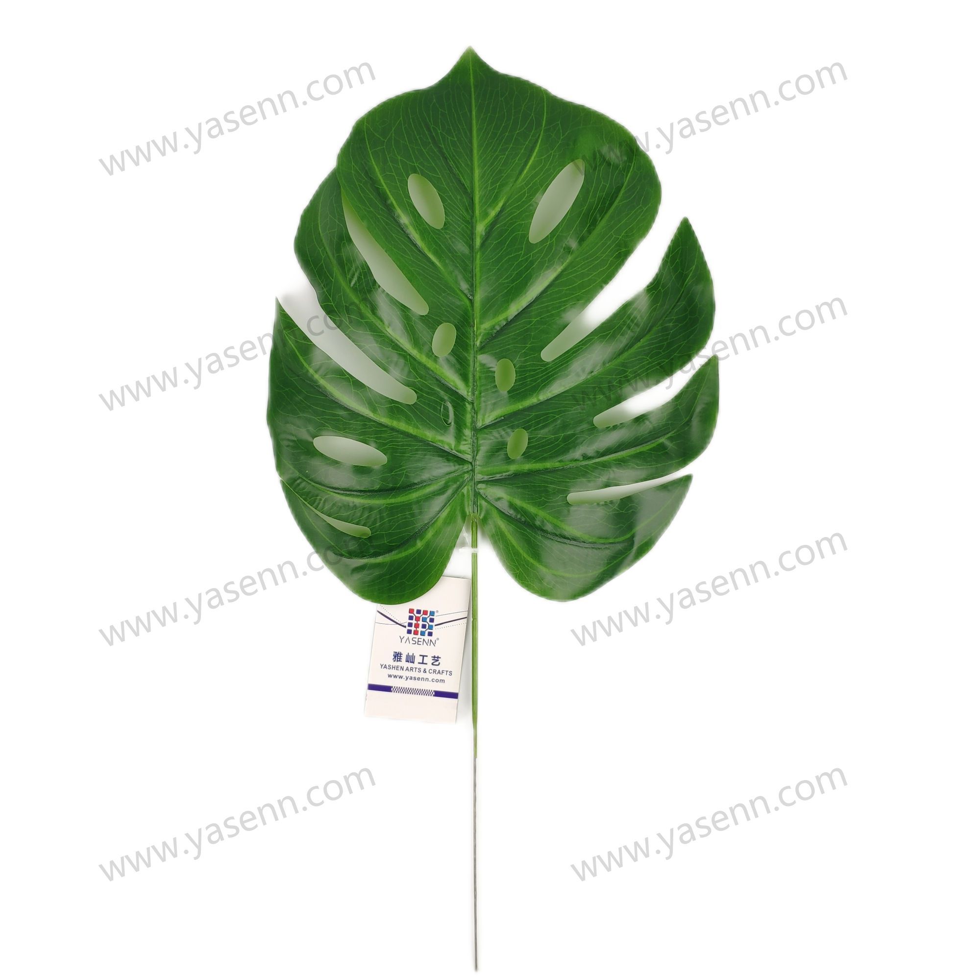 YSL23101  HEIGHT 49CM/RUBBERIZED FABRIC/1CPS BIG LEAVES artificial LEAVES