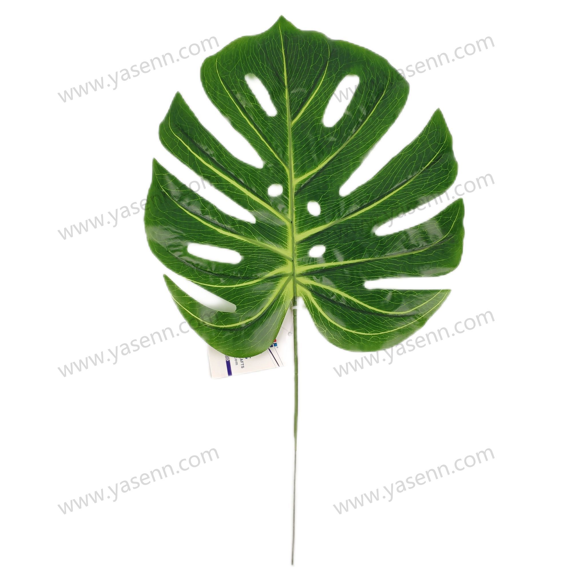 YSL23102 HEIGHT 49CM/RUBBERIZED FABRIC/1CPS BIG LEAVES artificial LEAVES