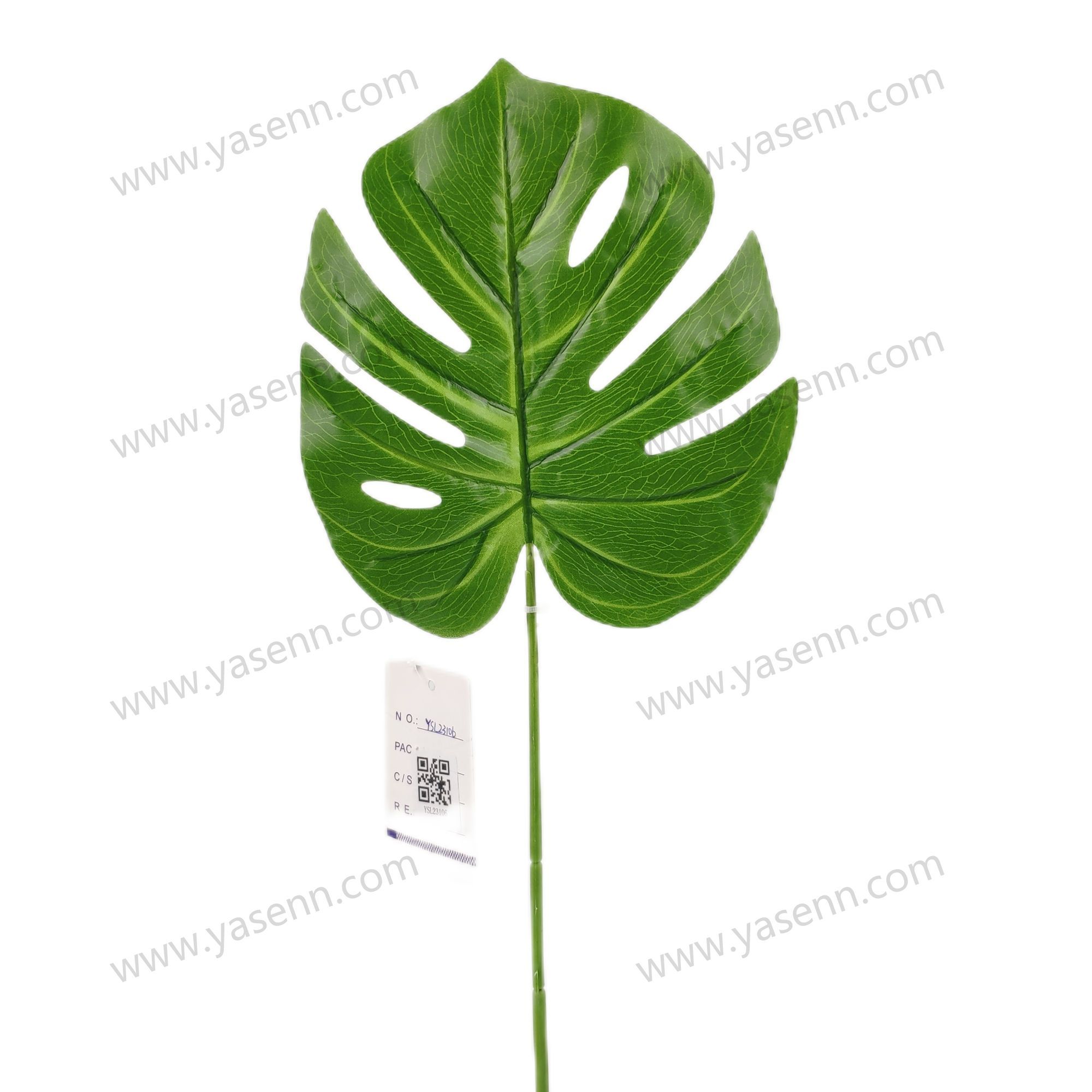 YSL23106 HEIGHT 58CM/RUBBERIZED FABRIC/1CPS BIG LEAVES artificial LEAVES