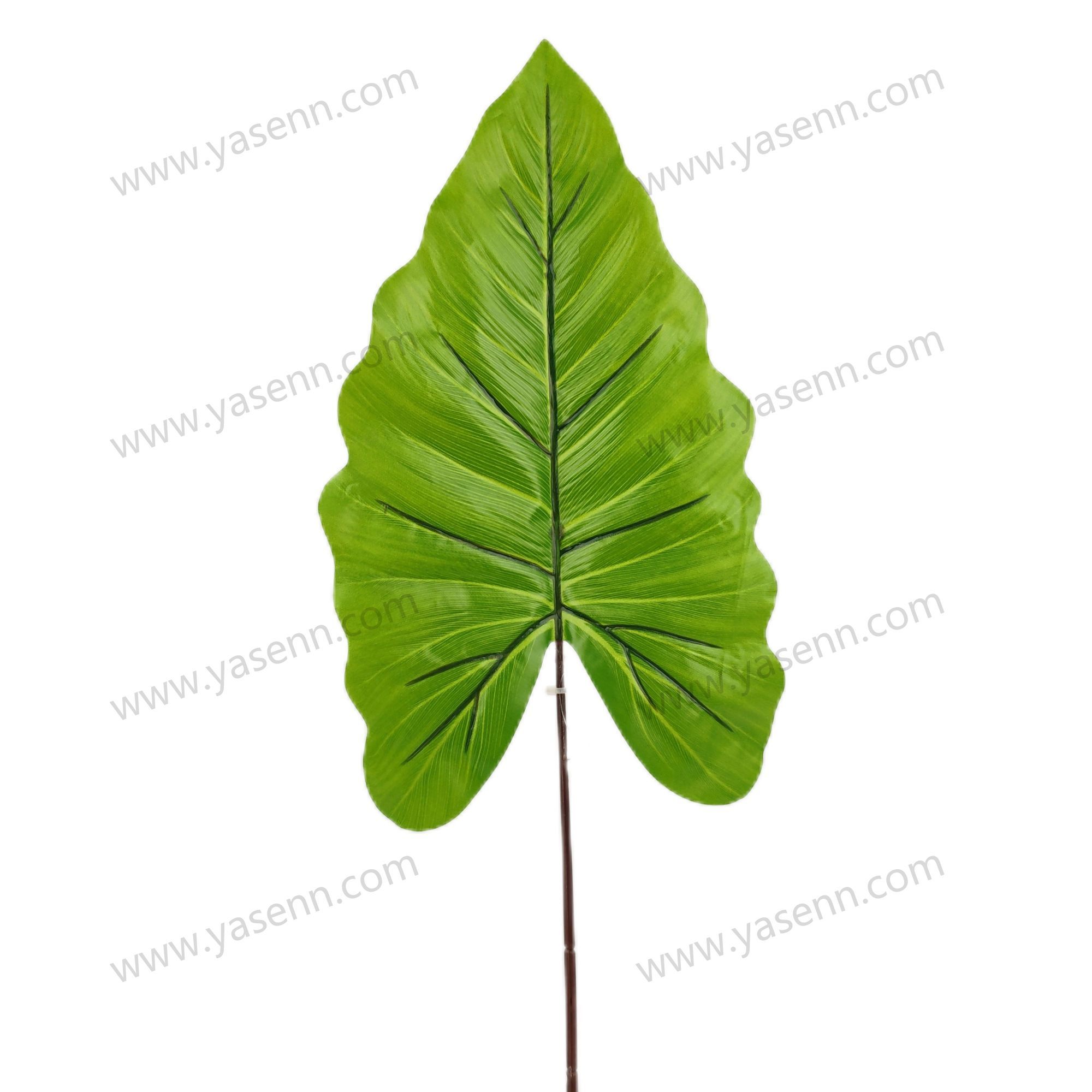 YSL23114  HEIGHT 66CM/RUBBERIZED FABRIC/1CPS BIG LEAVES artificial LEAVES