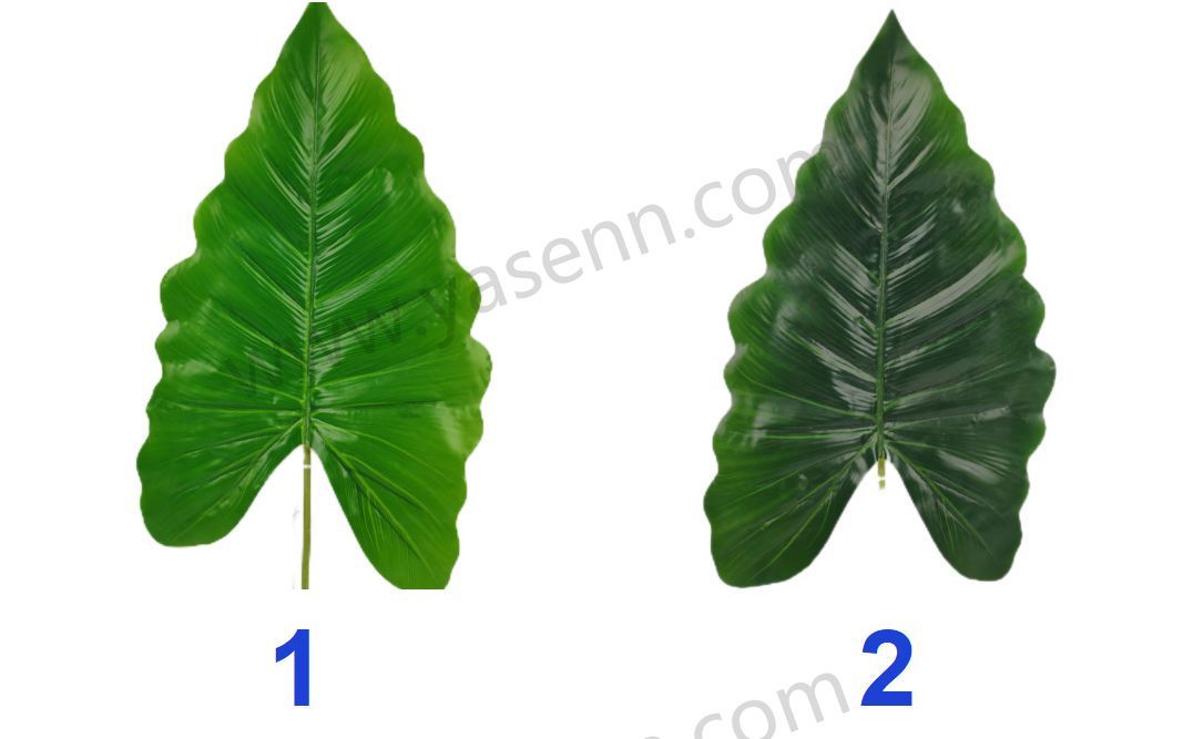 YSL23117 HEIGHT 100CM/RUBBERIZED FABRIC/1CPS BIG LEAVES  