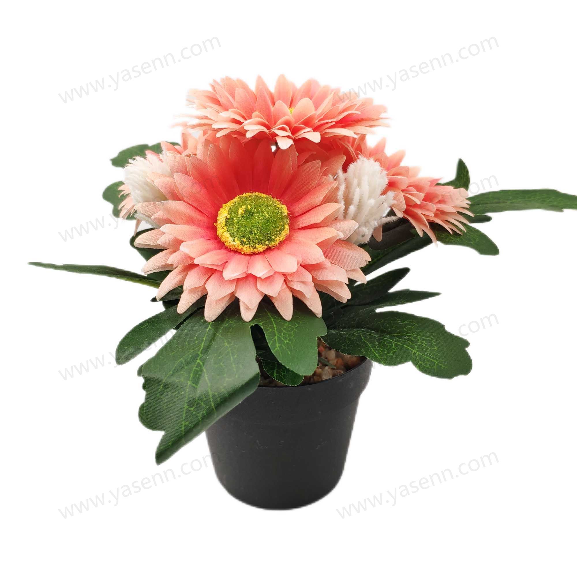 HEIGHT 18CM  4PCS FLOWERS 3PCS FITTINGS  YSM23124