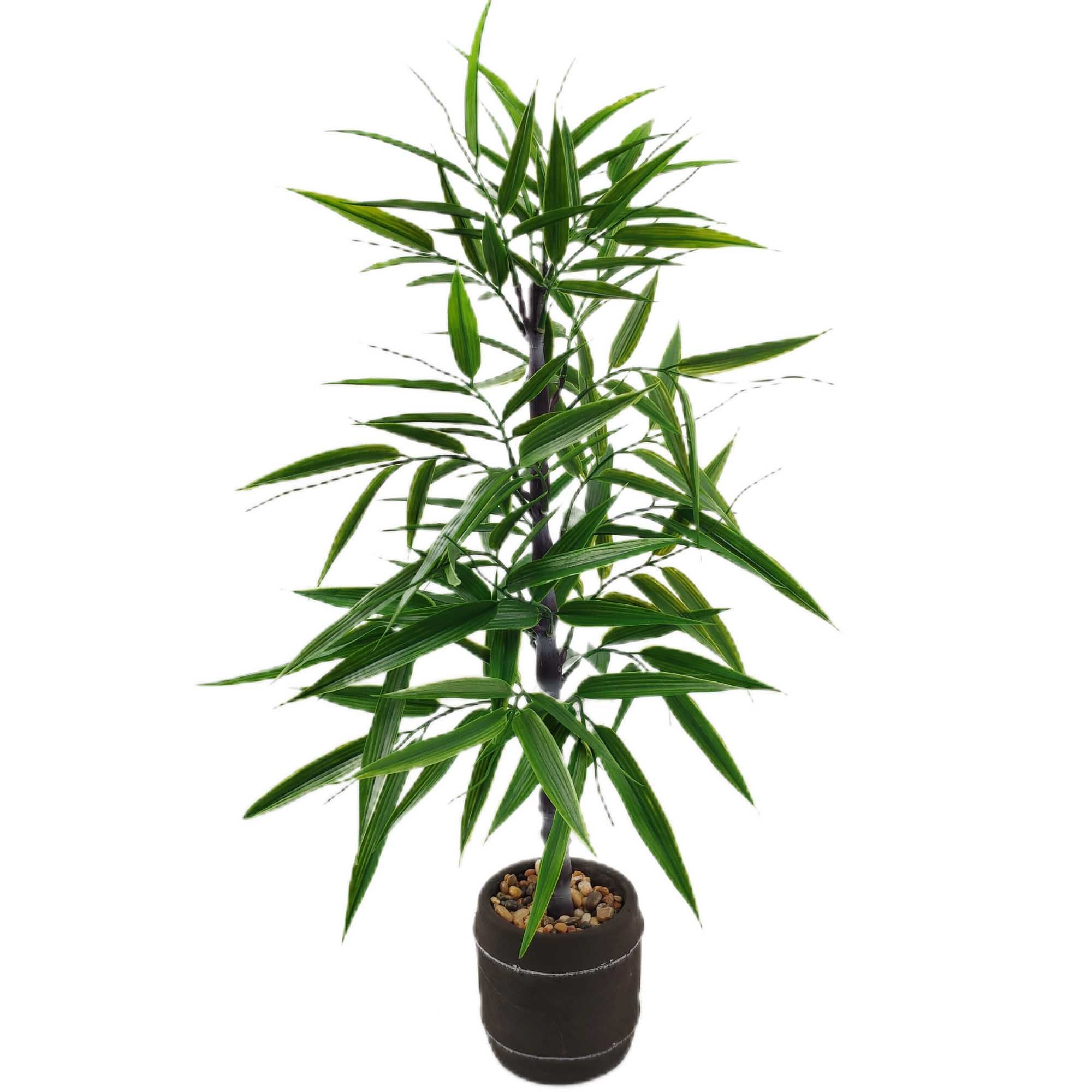 HEIGHT 60CM  BAMBOO LEAF BONSAI  24PCS LEAVES  YSM23156