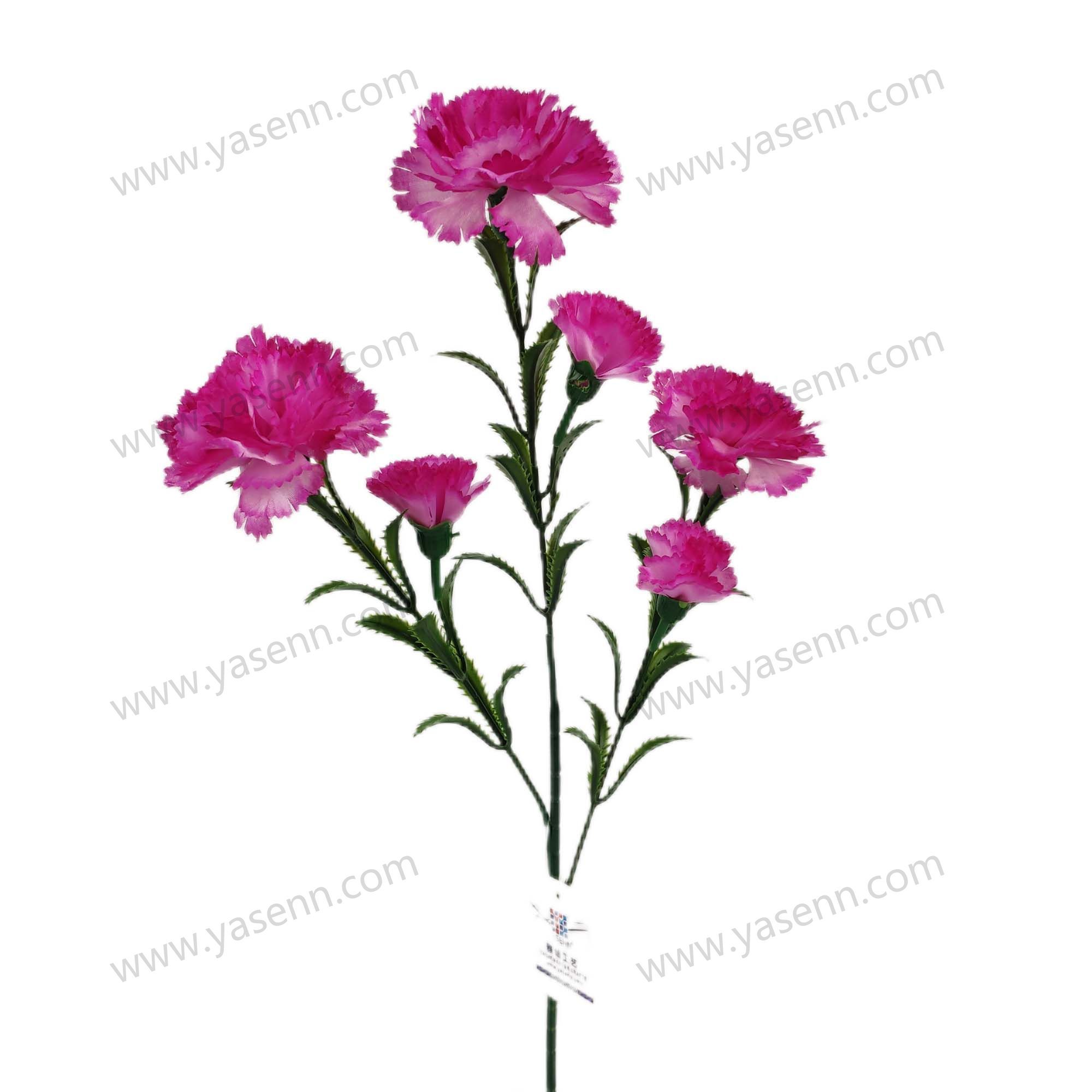 YSS23414 60CM  3 carnation/ artificial flower