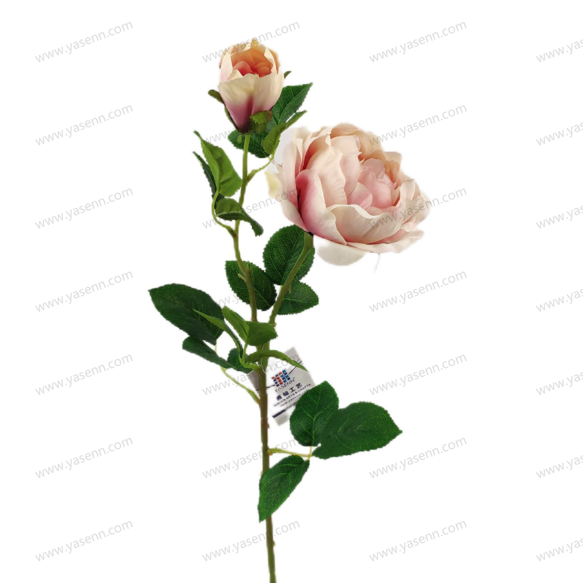 YSS23416 65CM  2 rose/ artificial flower