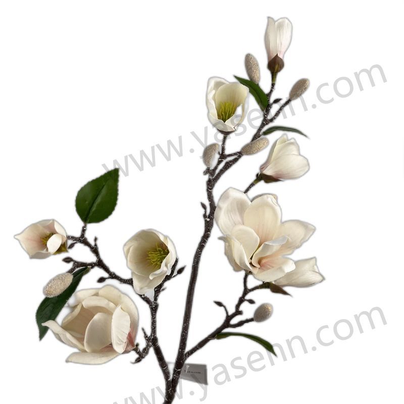 YSZ20214 88CM magnolia/   artificial flower