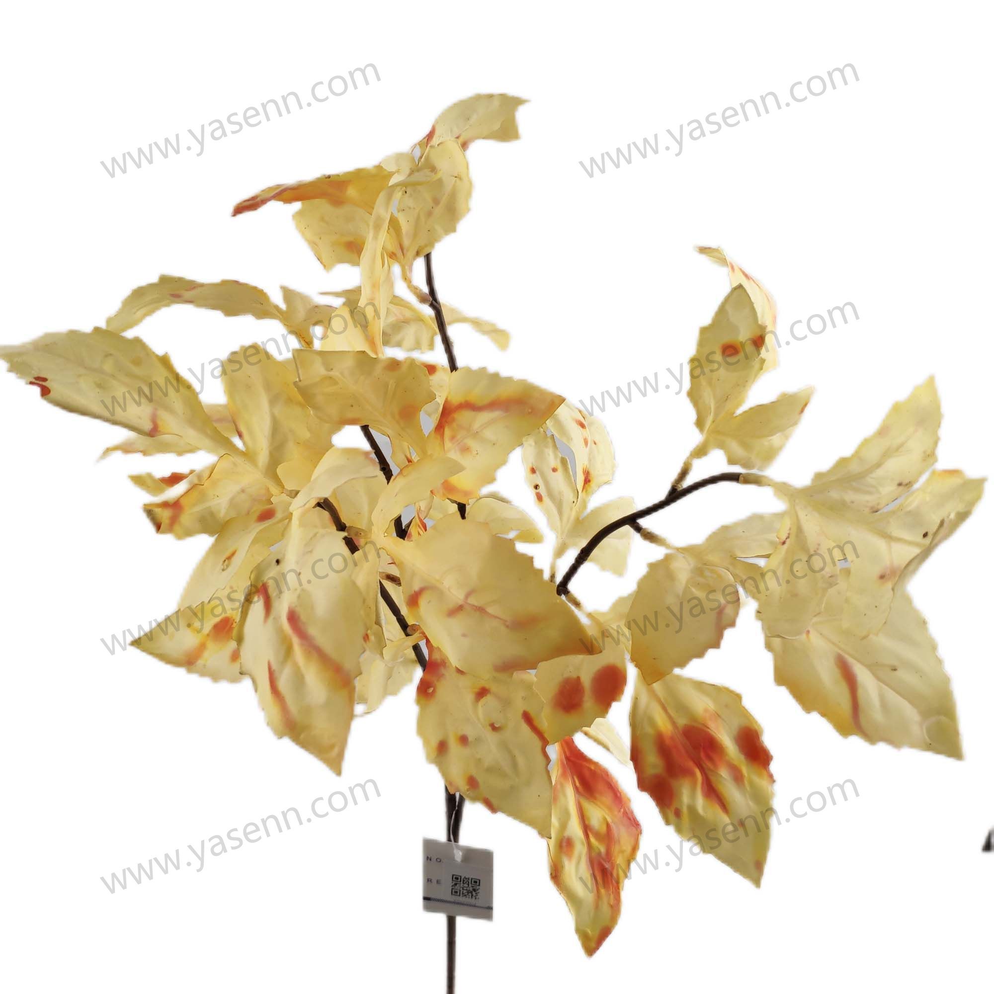 YSL23301 75CM4 Autumn Leaves  Simulate leaves