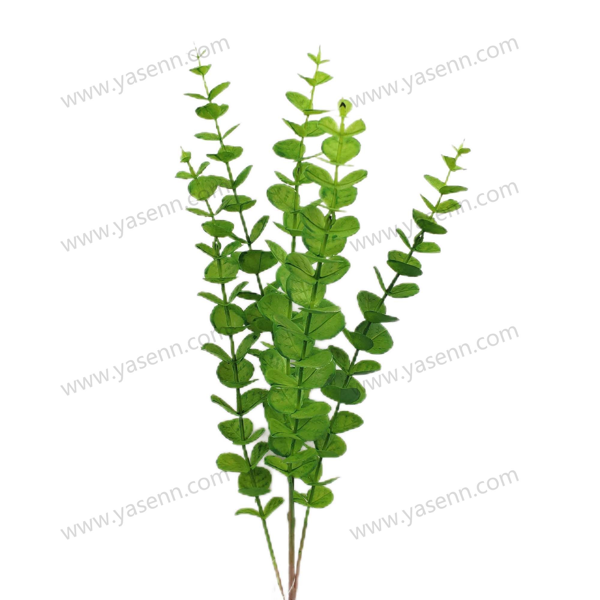 YSL23303 85CM5 EUCALYPTUS Simulate leaves